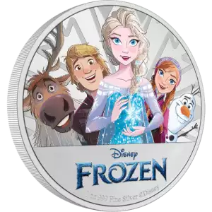 2022 1oz Disney Frozen silver Coin (2)