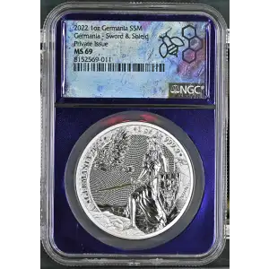 2022 1oz Germania - Sword & Shield Private Issue (2)