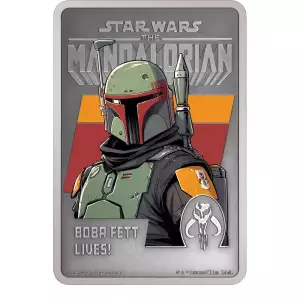 2022 1oz The Mandalorian - Boba Fett  Silver Poster Coin (3)