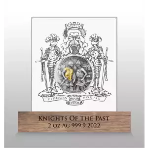 2022 Knights of the Past 10 Euro 2oz Silver BU (835/999)
