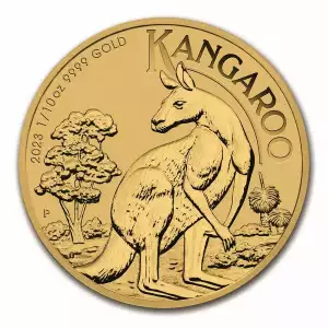 2023 1/10oz Australian Gold Kangaroo BU