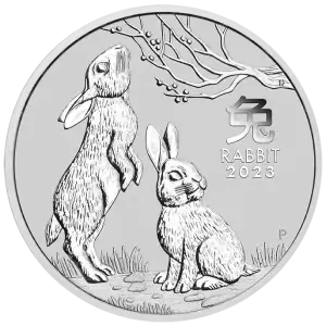 2023 2oz Perth Mint Lunar Series: Year of the Ox Silver Coin (2)