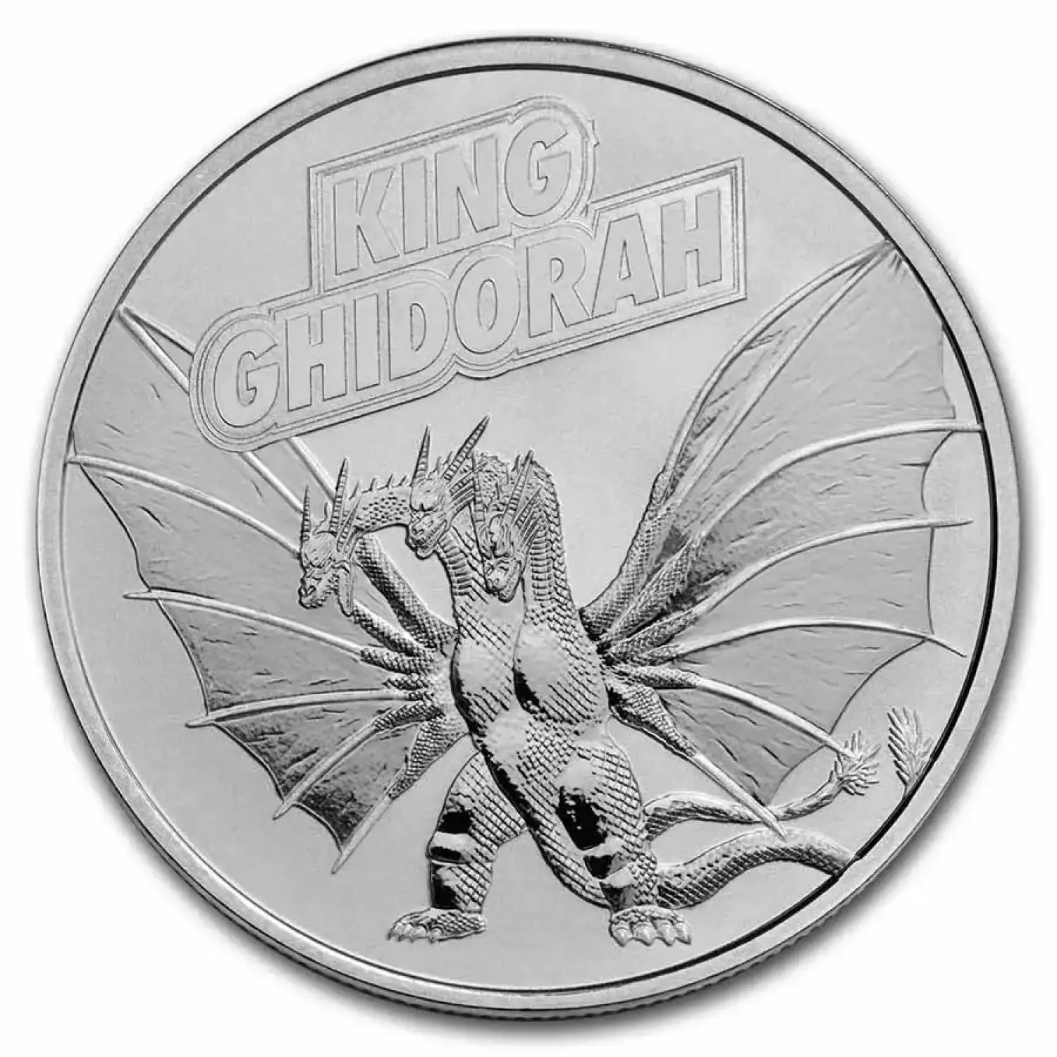 2023 Niue 1 oz Silver King Ghidorah Coin