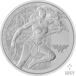 2023 Niue DC Comics Wonder Woman Classic 3oz Silver Proof Coin