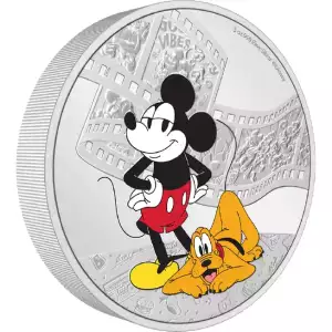 2023 Niue Disney Mickey & Friends - Mickey & Pluto 3oz Silver Coin 