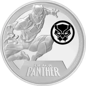 2023 Niue Marvel Black Panther 1oz Silver Coin