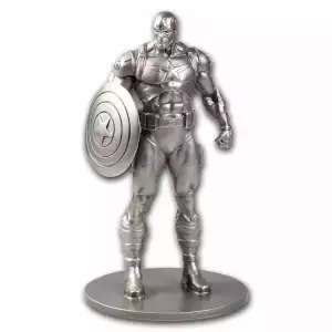 2023 Niue - Marvel Captain America 150g Silver Miniature