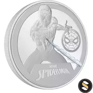 2023 Niue Marvel Spiderman 1oz Silver Proof Coin (Mintage 5000)