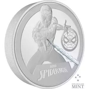 2023 Niue Marvel Spiderman 3oz Silver Proof Coin (Mintage 1000)