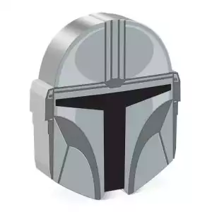 2023 Niue Star Wars Mandalorian Helmets Din Djarin 1 oz Silver Coin (3,000 Mintage)