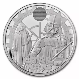 2023 UK Star Wars: Darth Vader & Emperor £2 Silver Proof Coin