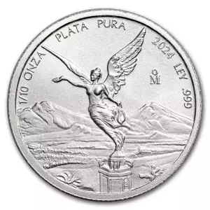 2024 1/10 oz Mexican Silver Libertad BU