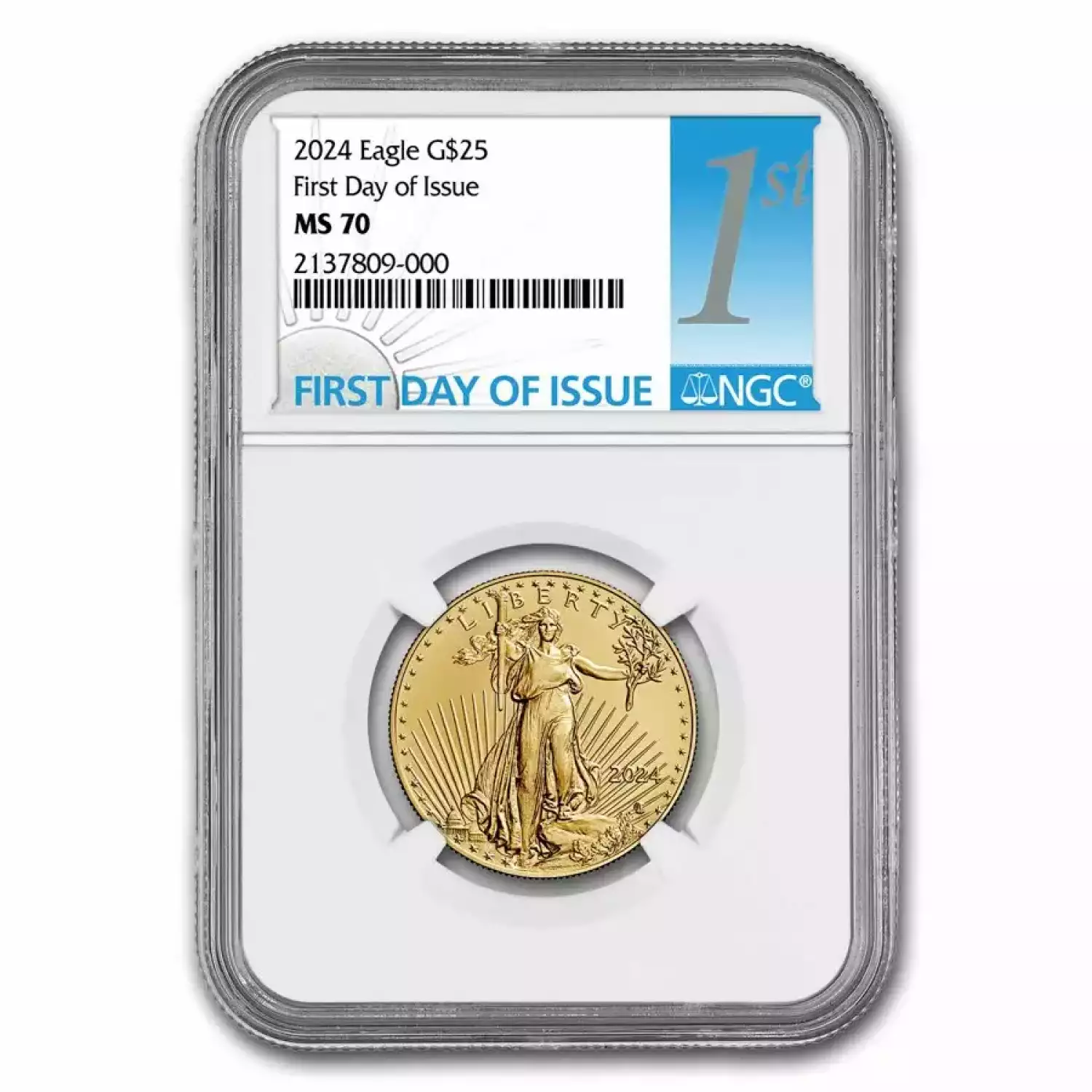 2024 1/2oz American Gold Eagle MS70 NGC (first day of issue) (3)