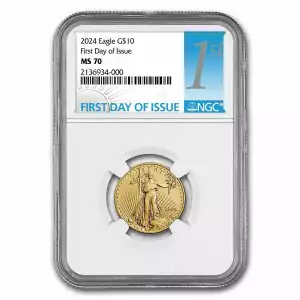2024 1/4oz American Gold Eagle MS70 NGC (first day of issue)