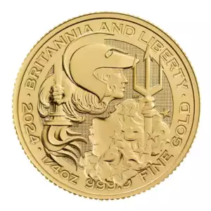 2024 1/4oz British Gold Britannia and Liberty (4)