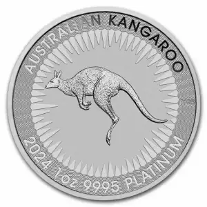 2024 1oz Australian Perth Mint Platinum Kangaroo