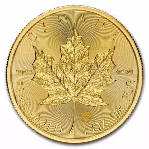 2024 1oz Canadian Gold Maple Leaf 