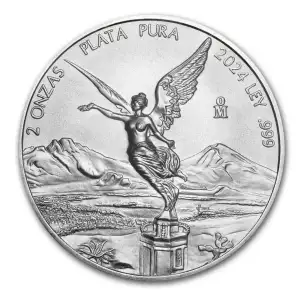 2024 2 oz Mexican Silver Libertad BU