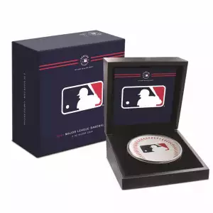 2024 5oz Silver Major League Baseball Coin by Agoro