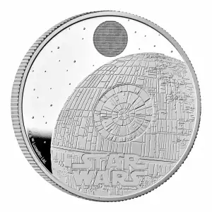 2024 Great Britain Star Wars Death Star ii 1oz Silver Proof Coin