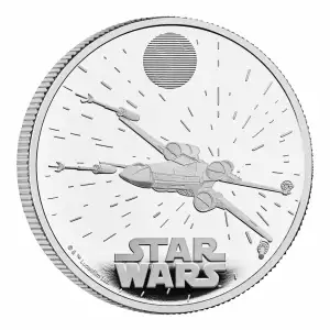 2024 Great Britain Star Wars T65 X-Wing oz Silver Proof Coin