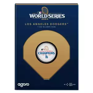 2024 MLB World Series Champions LA 1 oz Silver Coin 
