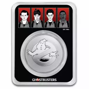2024 Niue 1 oz Silver $2 Ghostbusters 