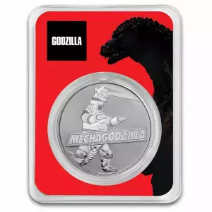 2024 Niue 1 oz Silver Mechagodzilla BU Coin in TEP (3)