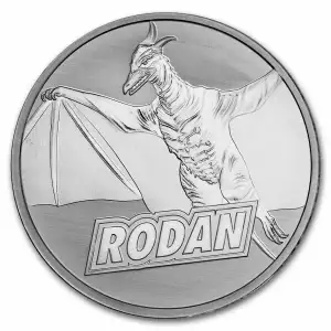 2024 Niue 1 oz Silver Rodan BU Coin