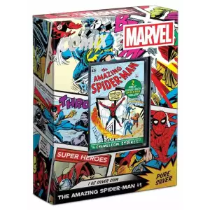 2024 Niue 1oz COMIX - Marvel The Amazing Spiderman #1 (2)