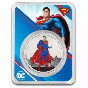 2024 Samoa 1 oz Silver DC Comics Superman BU [DUPLICATE for #502255]