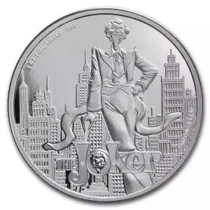 2024 Samoa 1 oz Silver DC Comics The Joker BU