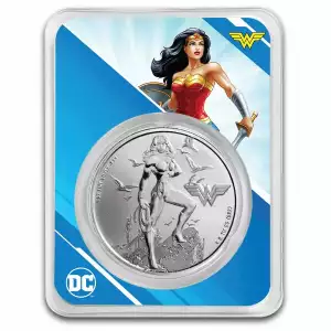 2024 Samoa 1 oz Silver DC Comics Wonder Woman BU in TEP (3)