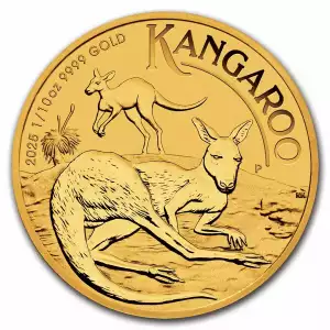 2025 1/10oz Australian Perth Mint Gold Kangaroo