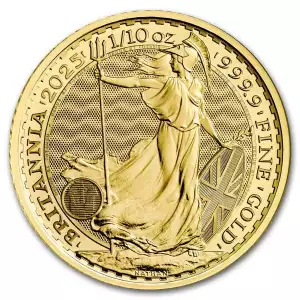 2025 1/10oz Britannia Gold Coin BU