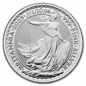 2025 1/10oz Silver Britannia