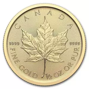 2025 1/2oz Canadian Gold Maple Leaf