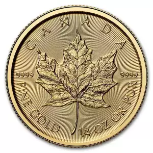 2025 1/4oz Canadian Gold Maple Leaf