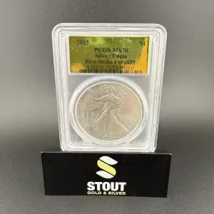 2025 $1 Silver Eagle First Strike 1 of 2025 (3)