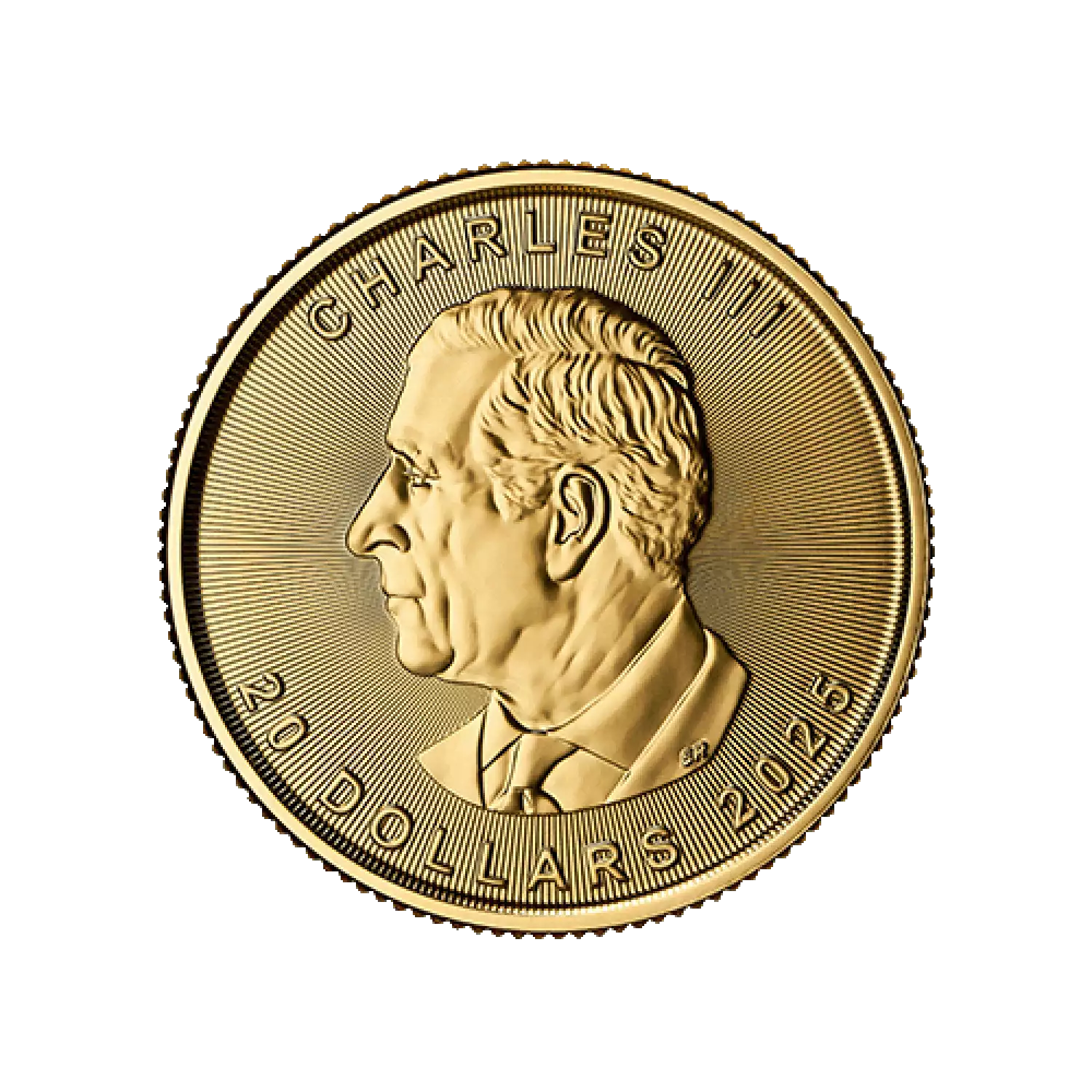 2025 1/2 oz Gold Maple Leaf Canadian Gold Stout Gold and Silver