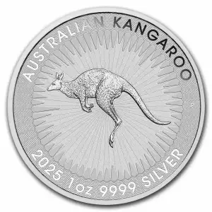 2025 1oz Australian Perth Mint Silver Kangaroo (2)