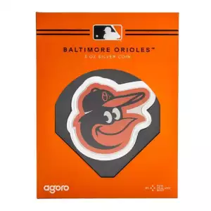 2025 MLB Baltimore Orioles 3 oz Silver Coin