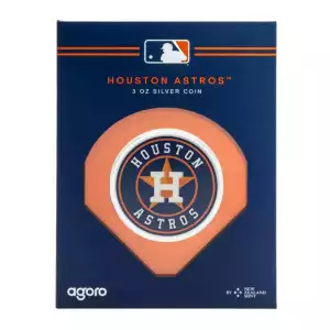 2025 MLB  Houston Astros 3 oz Silver Coin