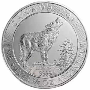 3/4oz Canadian Silver Wolf