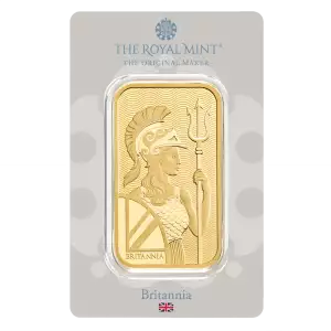 50g Royal Mint Gold Britannia Minted Bar (2)