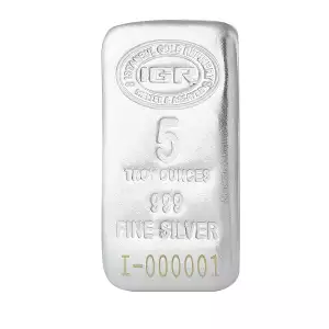 5oz Silver Bar - IGR (Istanbul Gold Refinery)