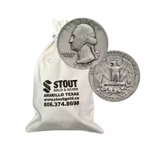 90% Silver Quarters Pre-1965 $1 Face Value (5)