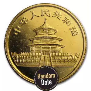 Any Year 1/20oz Chinese Gold Panda (1982-2015) SEALED