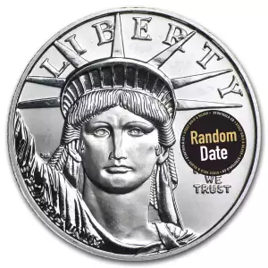 Any Year 1/2oz American Platinum Eagle (3)