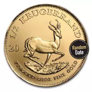 Any Year 1/2oz South African Gold Krugerrand